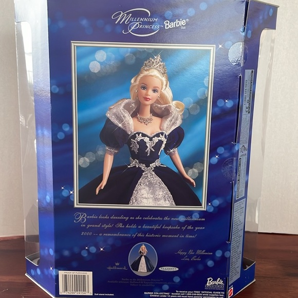 1999 Millennium Princess Barbie NIB Mint Condition - Picture 2 of 10